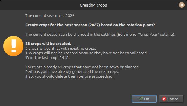 user dialog