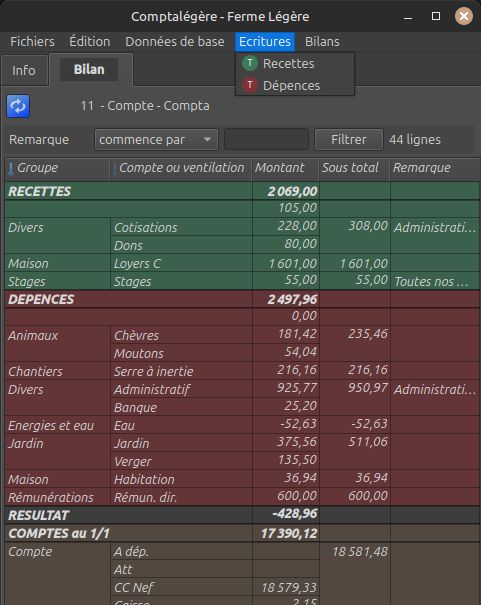 Comptalégère